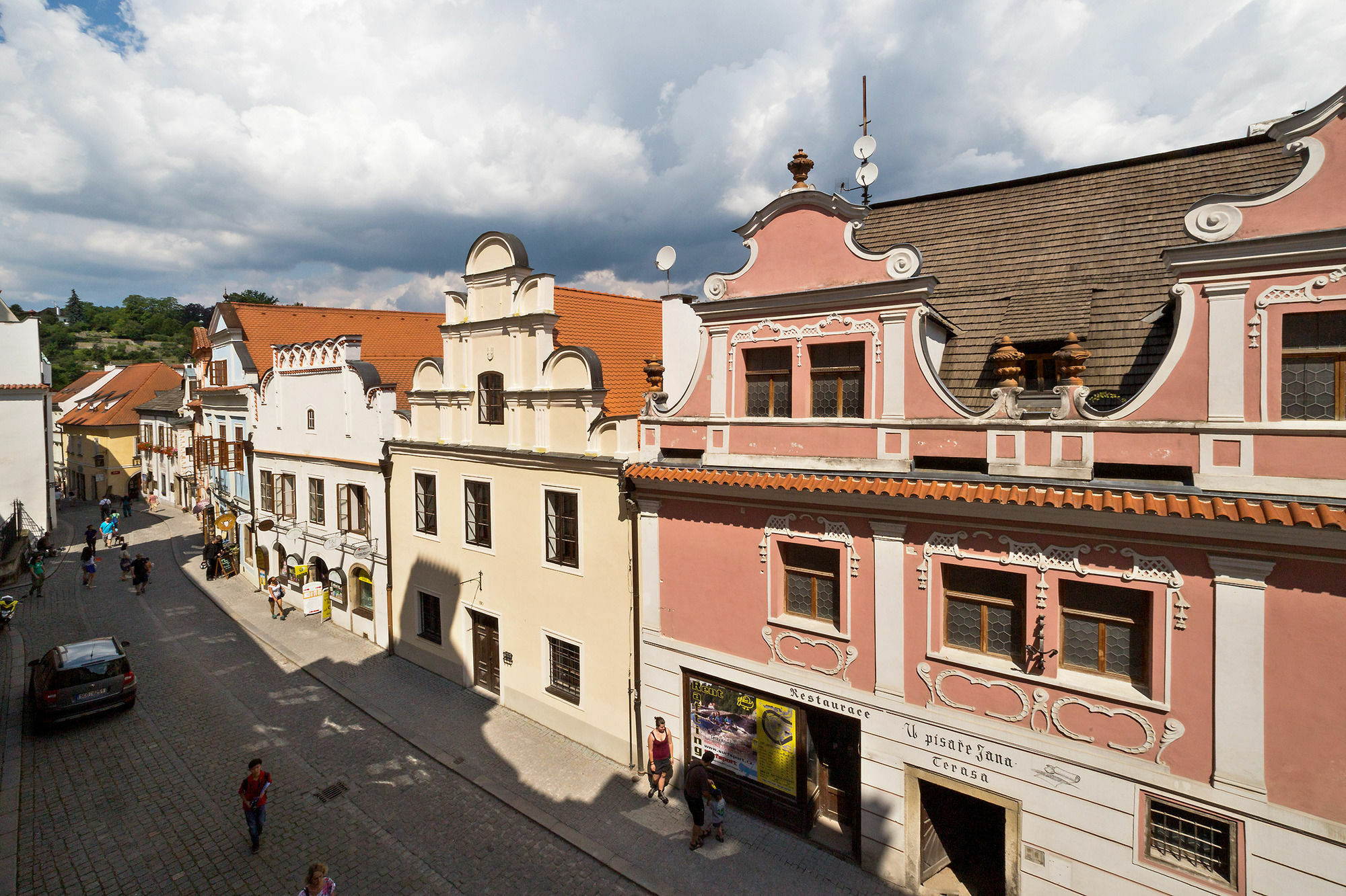 Vila Krumlov Apartment Cesky Krumlov Bagian luar foto